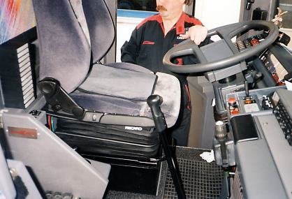 Recaro proficlass beim letzten Check