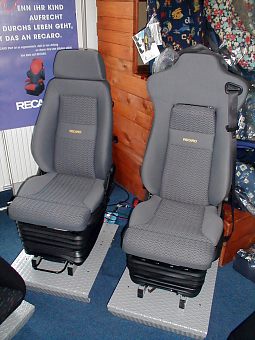 Recaro Pr&uuml;fstand