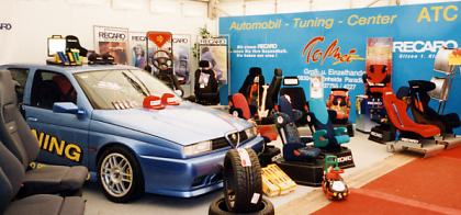 Recaro Messestand